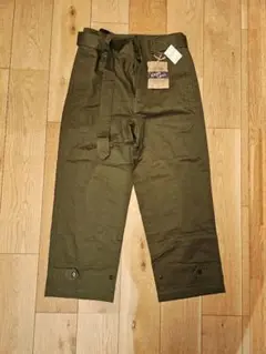 ARMY TWILL カーキ ワイドレッグパンツ 新品
