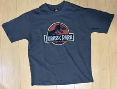 新品未着用 ジュラシックパーク Tシャツ ダークグレー ヴィンテージ加工