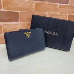 美品PRADA☆鑑定済☆サフィアーノ BALTICO コンパクト プラダ財布