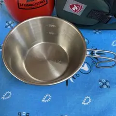 【旧ロゴ】スノーピーク チタン製シェラカップ 美品