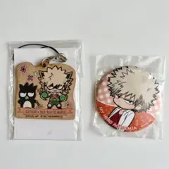 爆豪勝己　2点セット　缶バッジ　エコストラップ　ヒロアカ