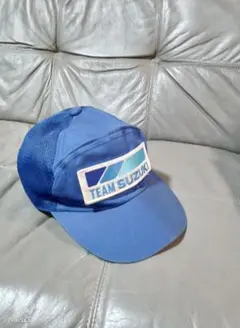 TEAM SUZUKI メッシュキャップ 青
