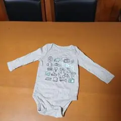 babyGAP ベビーギャップ グレー ロンパース 6-12m
