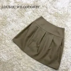 人気カラー♪ LOULOU WILLOUGHBYルルウィルビー ひざ丈スカート