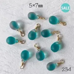 234 チェコドロップビーズ　5×7㎜ sale!!!