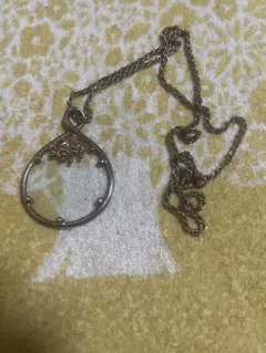 円形拡大鏡 チェーン付き