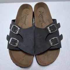 AutentiストラップサンダルCOLORダークグレーSize24㎝