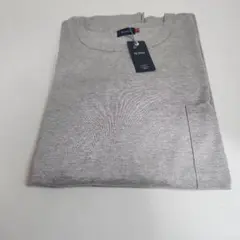 SCENE ポケット付きグレーTシャツ