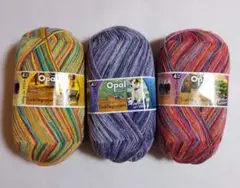 毛糸① Opal オパール 3玉