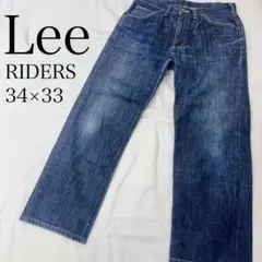 Lee Riders ストレートデニム 34×33 ヴィンテージ　ジーンズ