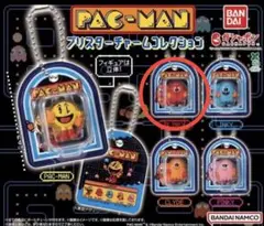 【新品未使用】パックマン ブリスターチャームコレクション 赤 ガチャ