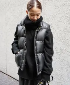美品 Deuxieme Classe クレセントダウンワークスダウンベスト