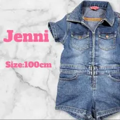 Jenni デニムオーバーオール 100cm