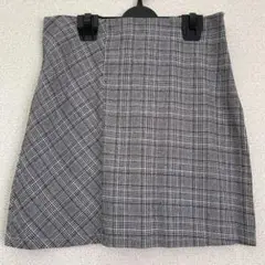 最終お値下げ　チェックミニスカート新品未使用