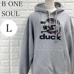 ビーワンソウル プルオーバーパーカー Duckdude フード付き A3814