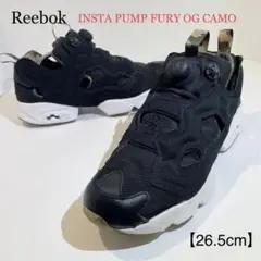 Reebok/リーボック★PUMP〜/ポンプフューリー★黒×カモ/迷彩★26.5