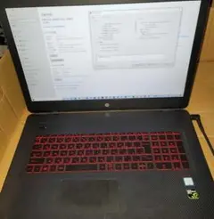 ゲーミングPC OMEN 17-w203TX GTX 1060 フルHD 17