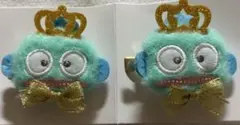 サンリオ　はぴだんぶい シークレットヘアクリップハンギョドン　2点