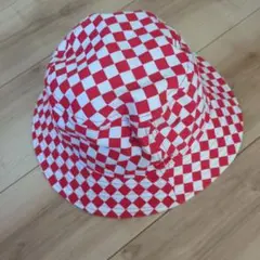 NEW ERA チェック柄 バケットハット M-L