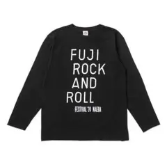 新品 フジロック FUJI ROCK '24 長袖 Tシャツ M 黒 ブラック