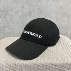 KARL LAGERFELD 黒 ベースボールキャップ