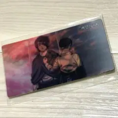 進撃の巨人 劇場版 完結編 グッズ レンチキュラー ステッカー リヴァイ ハンジ