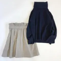 SNIDEL スナイデル タックボリュームスカート サイズ0