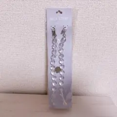 Francfranc フレ ネックストラップ クリアビーズ