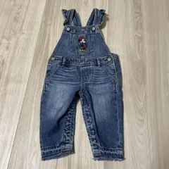 GAPディズニーミニー　デニムオーバーオール