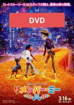 【未使用】リメンバー・ミー DVD MovieNEX