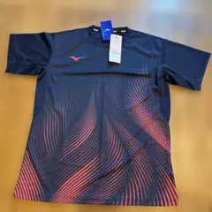 新品MIZUNO バドミントンシャツ 62JAB02014 S