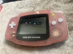 ゲームボーイアドバンス クリアピンク 本体