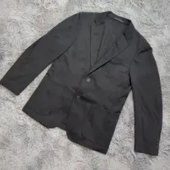 ★b181UNIQLO ユニクロ【S】テーラードジャケット コンフォード 黒