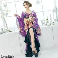 LoveRich 花魁・和装 コスプレ衣装 紫