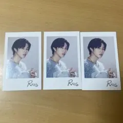 阿部亮平　Rays特典　チェキ風カード