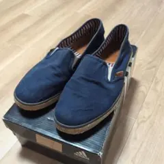 VANS　バンズ　スリッポン　SURF SIDERS 26.5 ネイビー