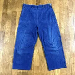 40s-50s VINTAGE denim ranch pants デニム