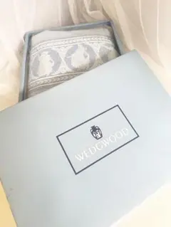 WEDGWOOD ライトブルー コットンシーツ