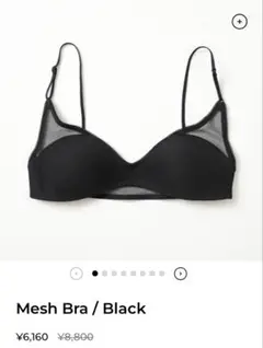 SHISHIKUI Mesh Bra / Black L