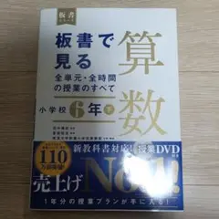 板書で見る全単元・全時間の授業のすべて 算数 小学校6年下