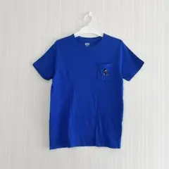 子供用 子供服 青 Tシャツ 150cm 半袖 ミッキー ユニクロ 夏服