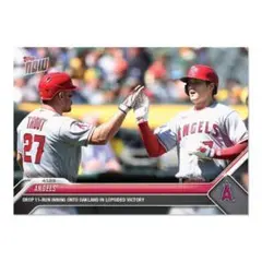 topps now 大谷翔平 トラウト エンゼルス MLB 2023