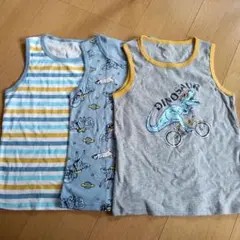 男の子用タンクトップ3枚セット