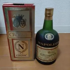 【希少】1892年ビンテージ品Croizet コニャック 750ml 木箱入り 希少】1892年ビンテージ品Croizet コニャック 750ml 木箱入り