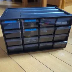 文具小物収納ケース黒