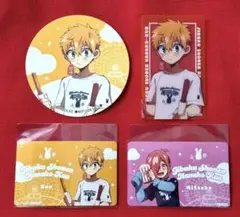 地縛少年花子くん　よこはまコスモワールド　コラボ　光　ミツバ　コースター　カード