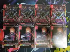 ガンダムカードゲーム クシャトリヤ LR マリーダ・クルス R 各4枚