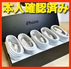 5本セット iPhone 充電器ライトニングケーブル 1m(100cm)