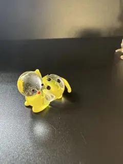 ガラス製動物フィギュアセット