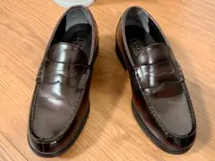 G.T. HAWKINS ENTRYメンズローファー26cm ダークブラウン美品